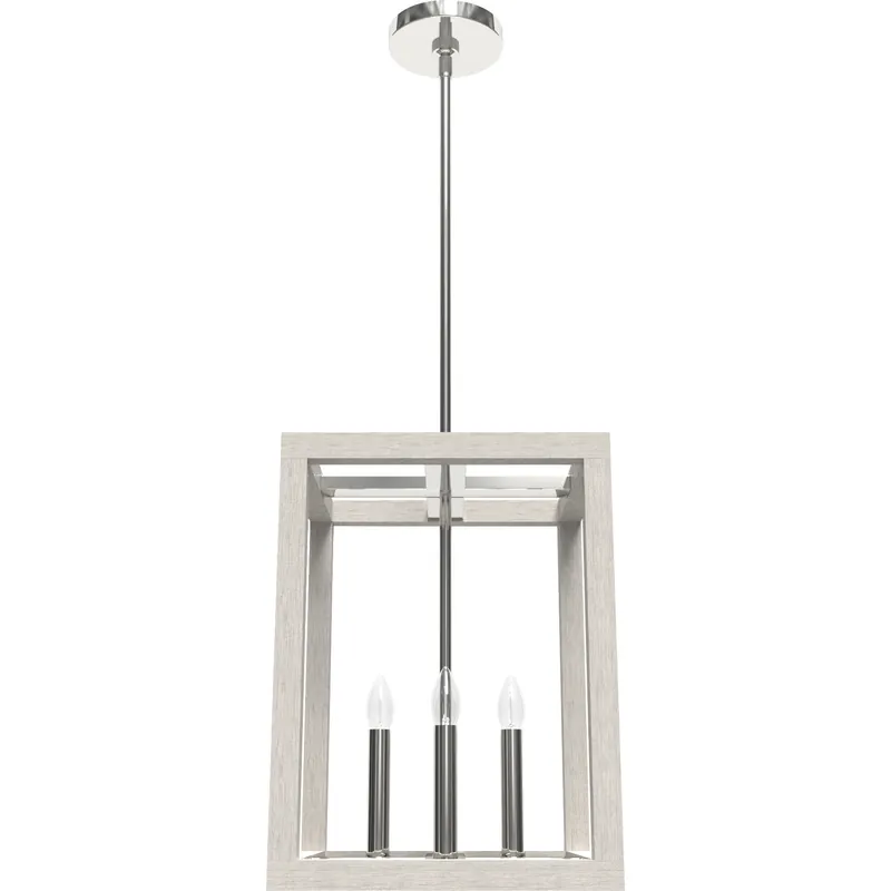 Squire Manor 4 Light 12 inch Distressed White Pendant Ceiling Light Reduced Price