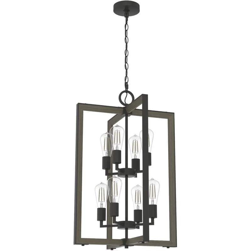 Woodburn 1 Light 19 inch Noble Bronze Foyer Pendant Ceiling Light Original