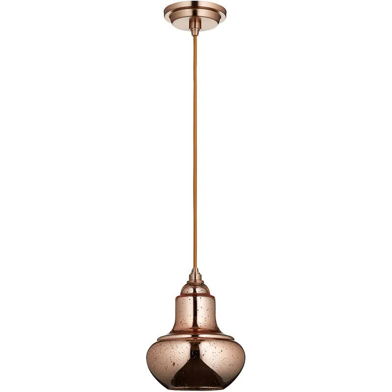New Arrival Camille 1 Light 7.25 inch Satin Copper Pendant Ceiling Light