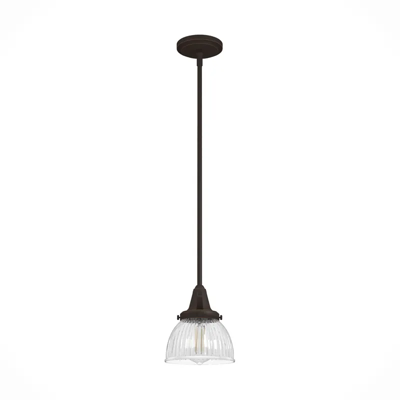 Cypress Grove 1 Light 7 inch Onyx Bengal Mini Pendant Ceiling Light Modern