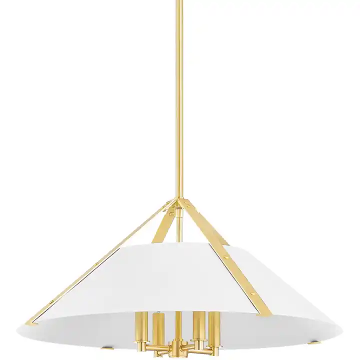 Raymond 1 Light 26 inch Aged Brass and Soft White Pendant Ceiling Light Special Discount