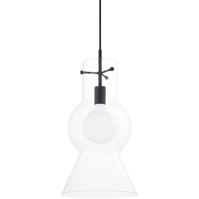 Mirabel 1 Light 11 inch Soft Black Pendant Ceiling Light Low Price