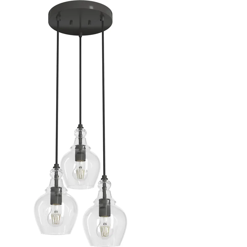 Maple Park 20 inch Round Cluster Pendant Ceiling Light Shop Now