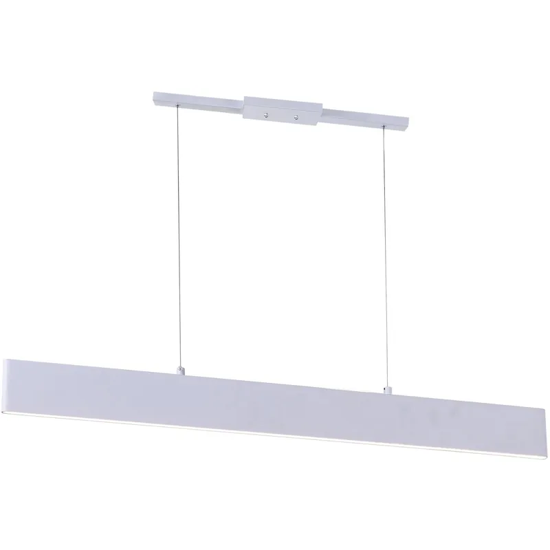 CWI Lighting Krista LED 36 inch Satin White Pool Island Light Ceiling Light 7145P36-1-266-RC - Open Box Time-Limited