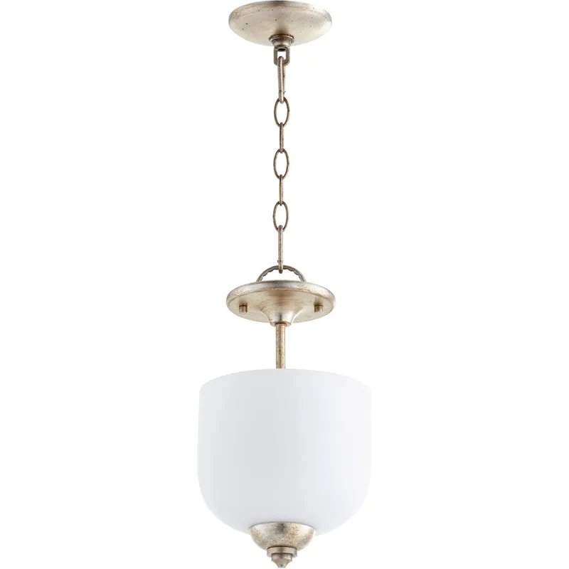 Editor’s Pick Richmond 3 Light 8 inch Aged Silver Leaf Dual Mount Ceiling Light