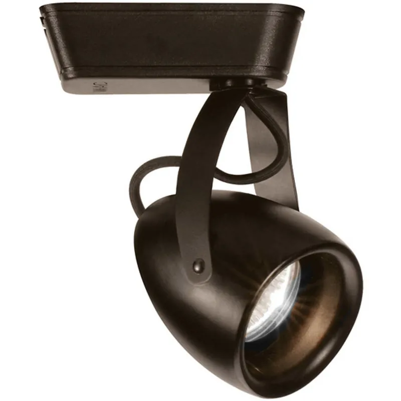 Top Rated WAC Lighting Impulse 1 Light 120 Dark Bronze Track Head Ceiling Light in 4000K, 85, Spot, L Track L-LED820S-40-DB - Open Box