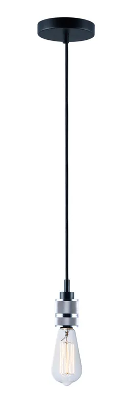 Swagger 1 Light 2 inch Polished Chrome Single Pendant Ceiling Light Budget