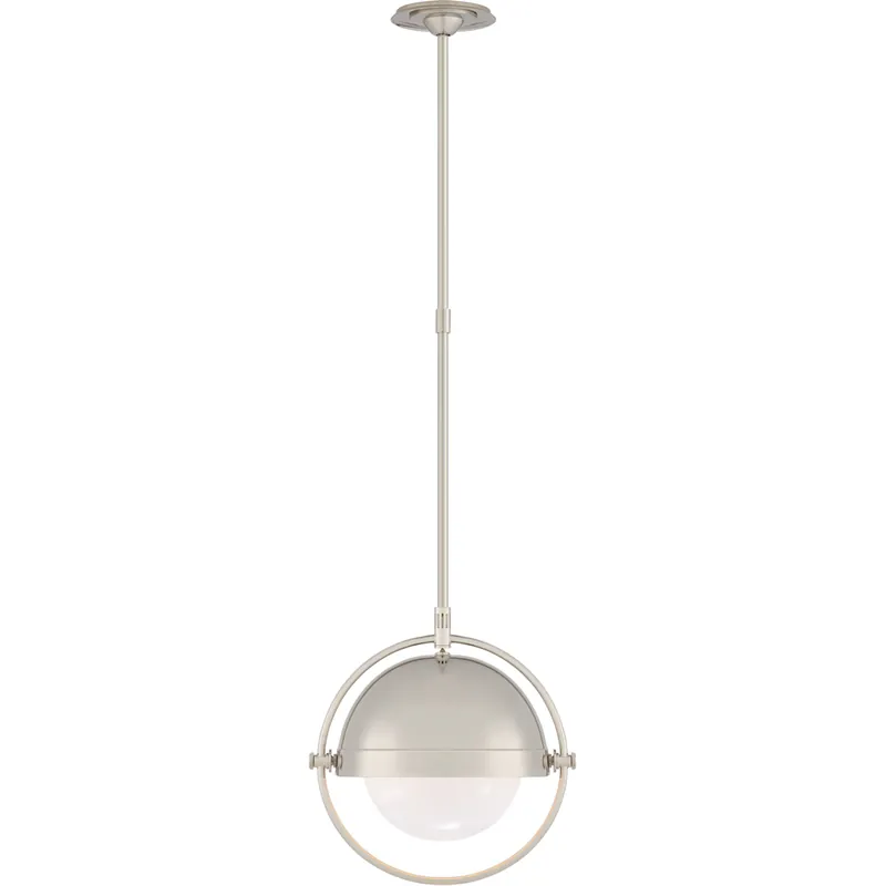 Holiday Sale Thomas O'Brien Decca 1 Light 15.75 inch Polished Nickel Orbital Pendant Ceiling Light, Medium