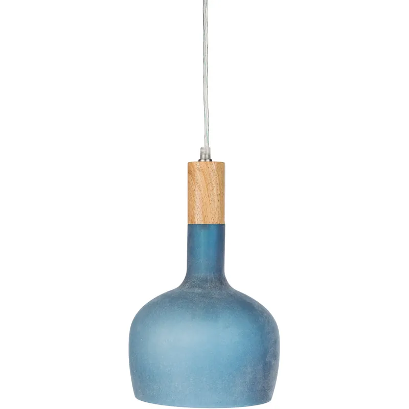 Storey 1 Light 9 inch Denim Pendant Ceiling Light Crafted
