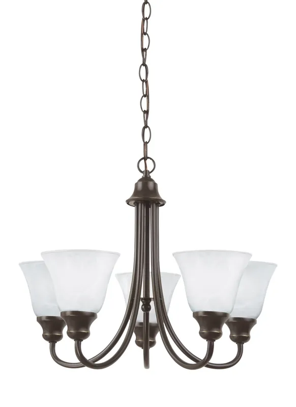 Holiday Sale Windgate 5 Light 20.5 inch Heirloom Bronze Chandelier Ceiling Light
