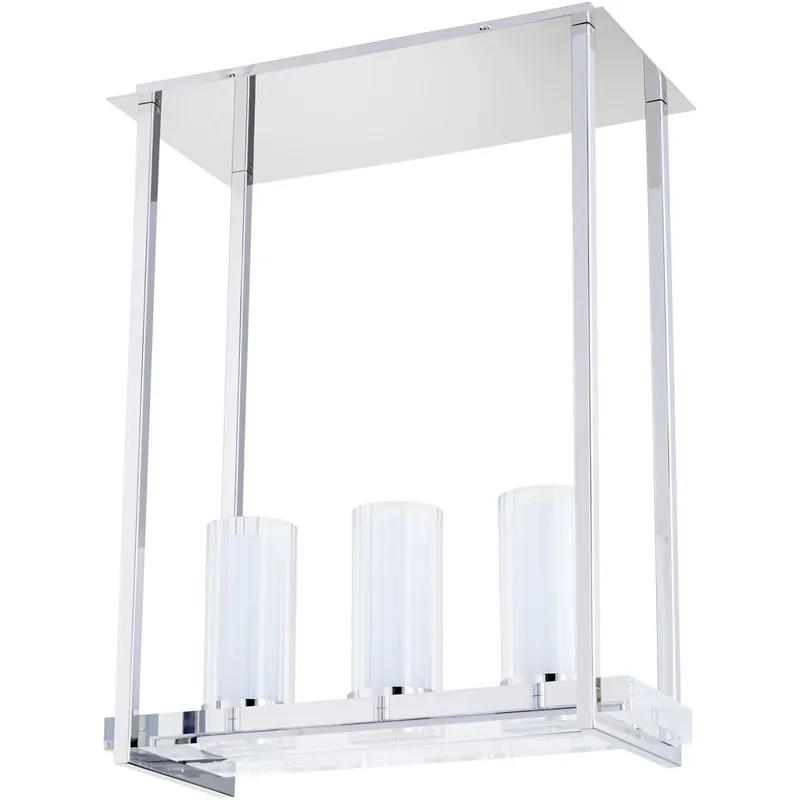 Orion 3 Light 23 inch Polished Nickel Pendant Ceiling Light Limited Offer