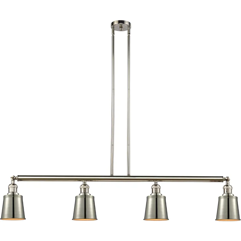 Franklin Restoration Addison LED 49.88 inch Polished Nickel Island Light Ceiling Light, Franklin Restoration Bulk Order