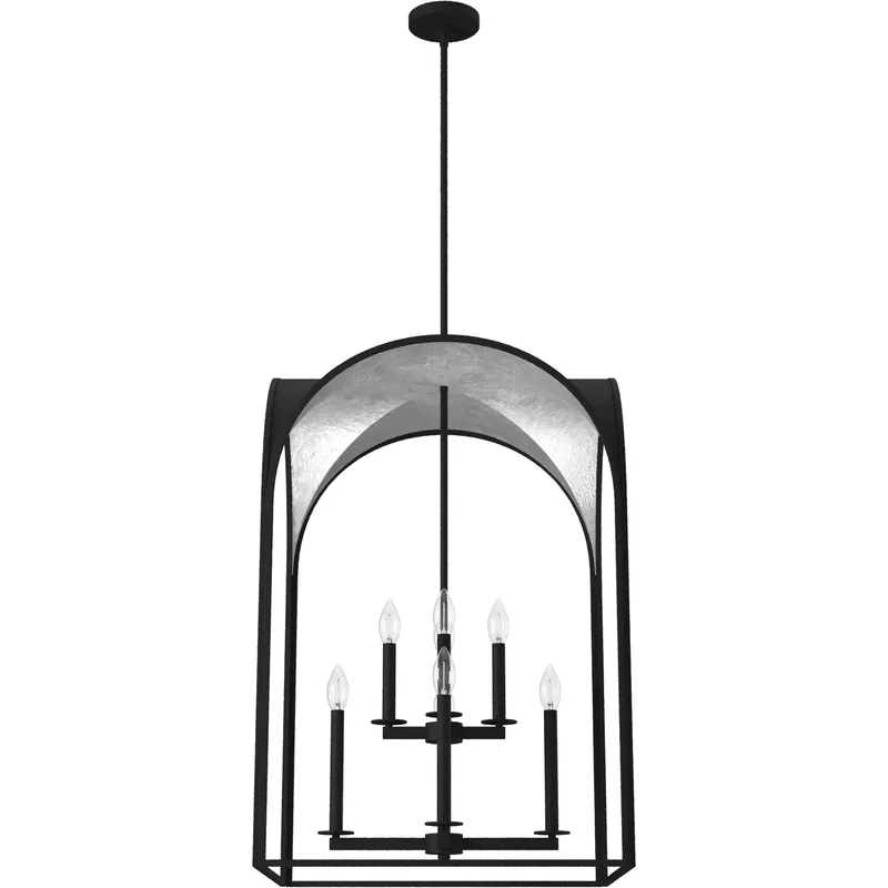 Hassle-Free Returns Dukestown 8 Light 23 inch Natural Iron Pendant Ceiling Light