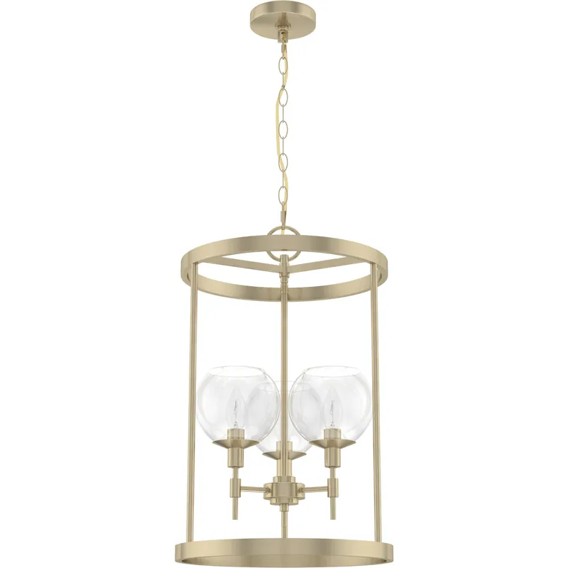 Xidane 3 Light 15 inch Alturas Gold Foyer Pendant Ceiling Light Super Sale