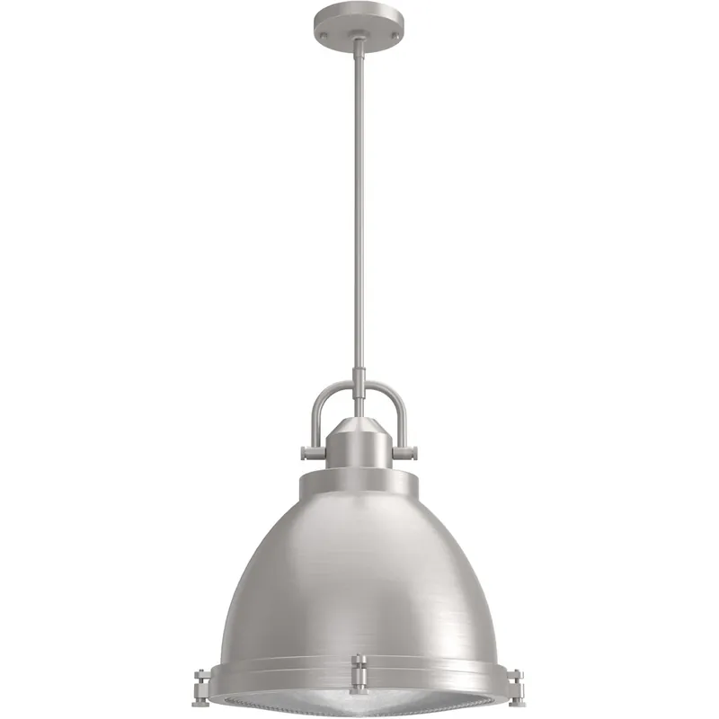 Express Delivery Bridgemoor 3 Light 17 inch Brushed Nickel Pendant Ceiling Light