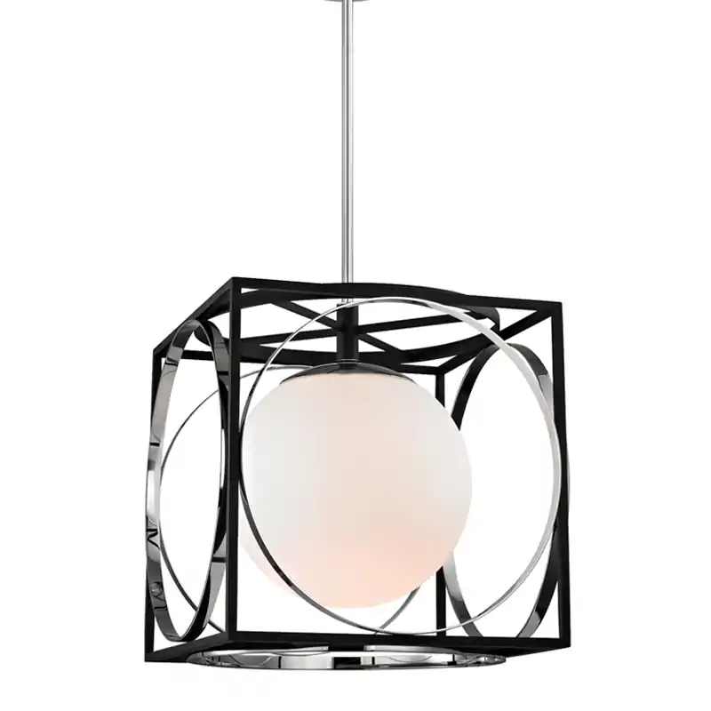 Wadsworth 1 Light 17.75 inch Polished Nickel Pendant Ceiling Light Buy Today