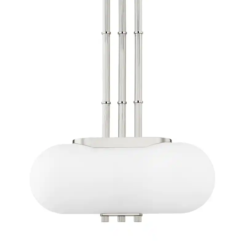 Factory Price Palisade 2 Light 15.75 inch Burnished Nickel Pendant Ceiling Light