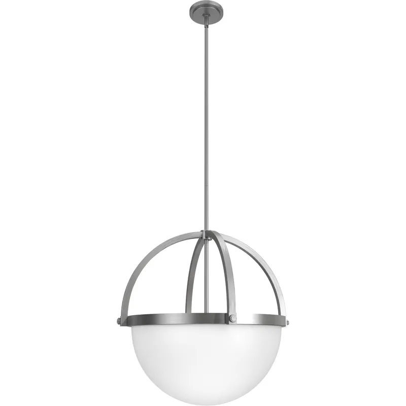 Cheap Wedgefield 4 Light 22 inch Brushed Nickel Pendant Ceiling Light