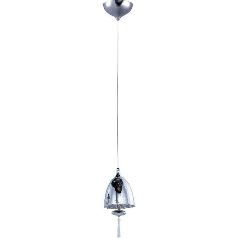 Chute 1 Light Polished Chrome Mini Pendant Ceiling Light Hot Deal