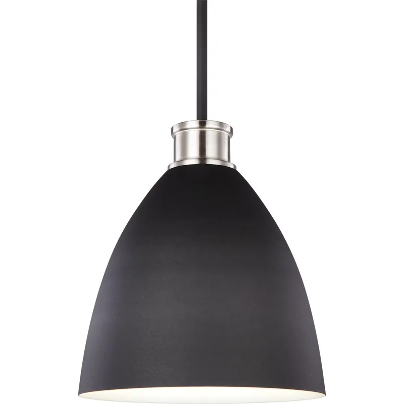 Get Yours Varus 1 Light 10.5 inch Brushed Nickel Pendant Ceiling Light