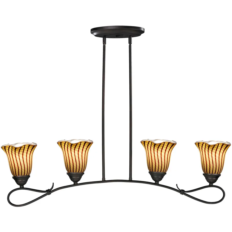 Springdale 4 Light 39 inch Dark Bronze Island Fixture Ceiling Light Weekend Sale