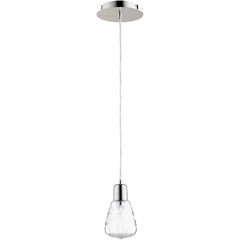 Certified Sweetness & Light 1 Light 3.75 inch Polished Nickel Pendant Ceiling Light