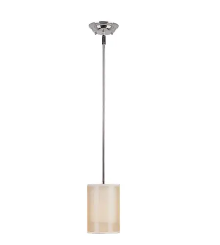 Contemporary 1 Light 5.5 inch Polished Chrome Pendant Ceiling Light Grab Now