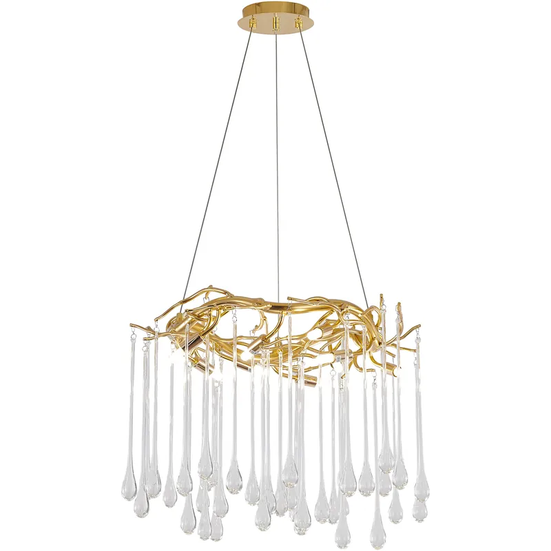 Canada 10 Light 23.5 inch Gold Chandelier Ceiling Light Best Choice