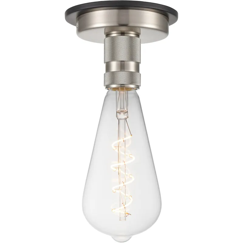 Low Price Restoration Aurora LED 3.75 inch Brushed Satin Nickel Flush Mount Ceiling Light