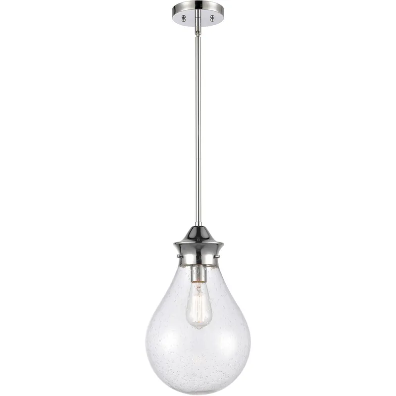 Weekend Sale Genesis 1 Light 9.88 inch Polished Chrome Mini Pendant Ceiling Light