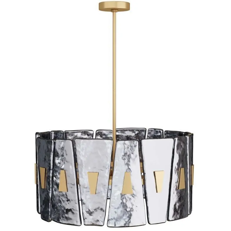 Super Sale Tuscany 24.5 inch Smoke Luster Chandelier Ceiling Light