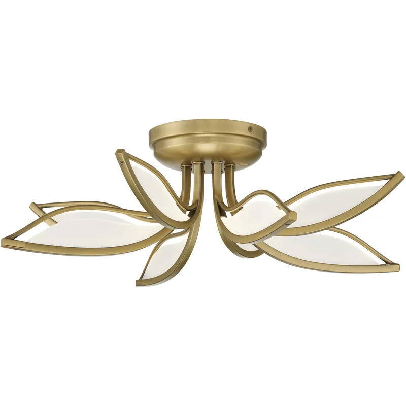 Minka-Lavery Papilio LED 21 inch Legacy Brass Flush Mount Ceiling Light 5655-732-L - Open Box Place Order