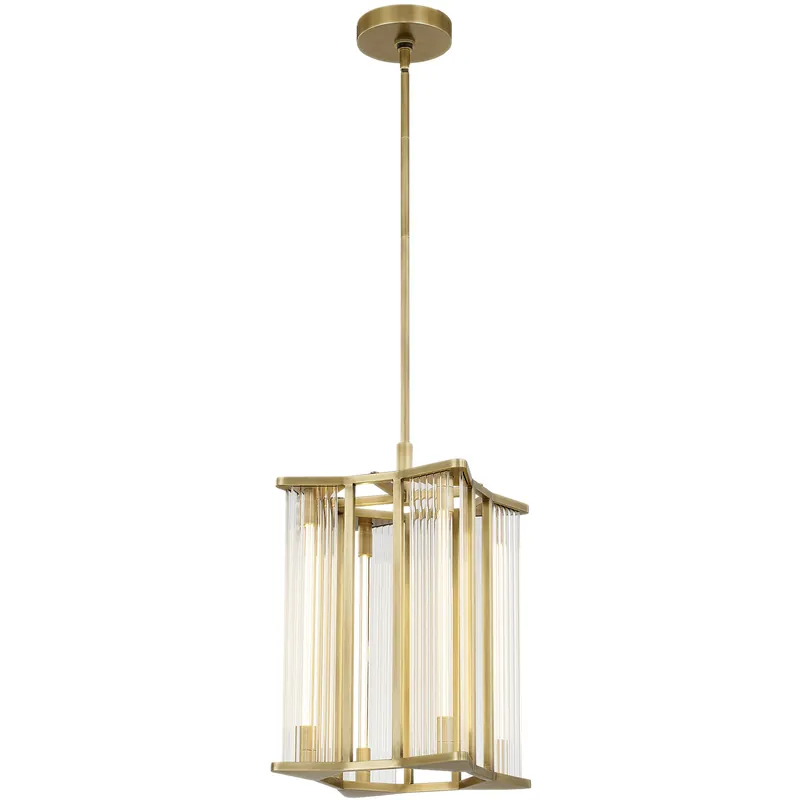 Don’t Miss Out Sabre Pendant Ceiling Light in Vintage Brass