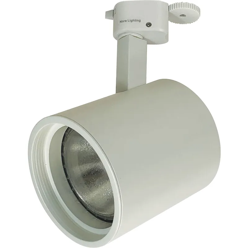 Nora Lighting Architectural 1 Light 120V White Track Head Ceiling Light NTH-930W - Open Box Hassle-Free Returns