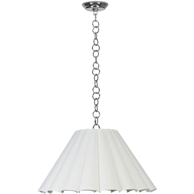 Seasonal Sale Allison 3 Light 24 inch Polished Nickel Pendant Ceiling Light, Large