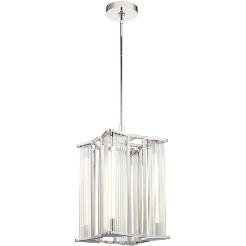 Sabre Pendant Ceiling Light in Polished Nickel Flash Sale
