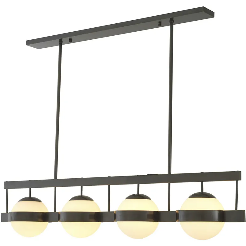 Final Sale Biba 4 Light 55.12 inch Bronze Highlight Chandelier Ceiling Light