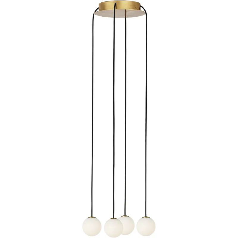 Bargain Sean Lavin Orbet LED 10.7 inch Hand Rubbed Antique Brass Chandelier Ceiling Light