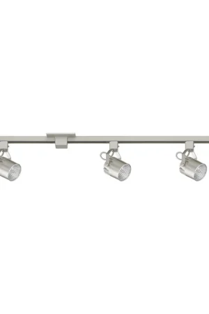 3 Cylinder 3 Light Satin Nickel Track Lighting Kit Ceiling Light Deal
