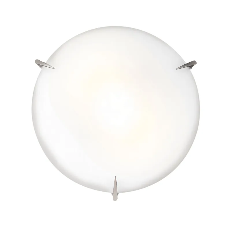 Zenon LED 12 inch Brushed Steel Flush Mount Ceiling Light Best Seller