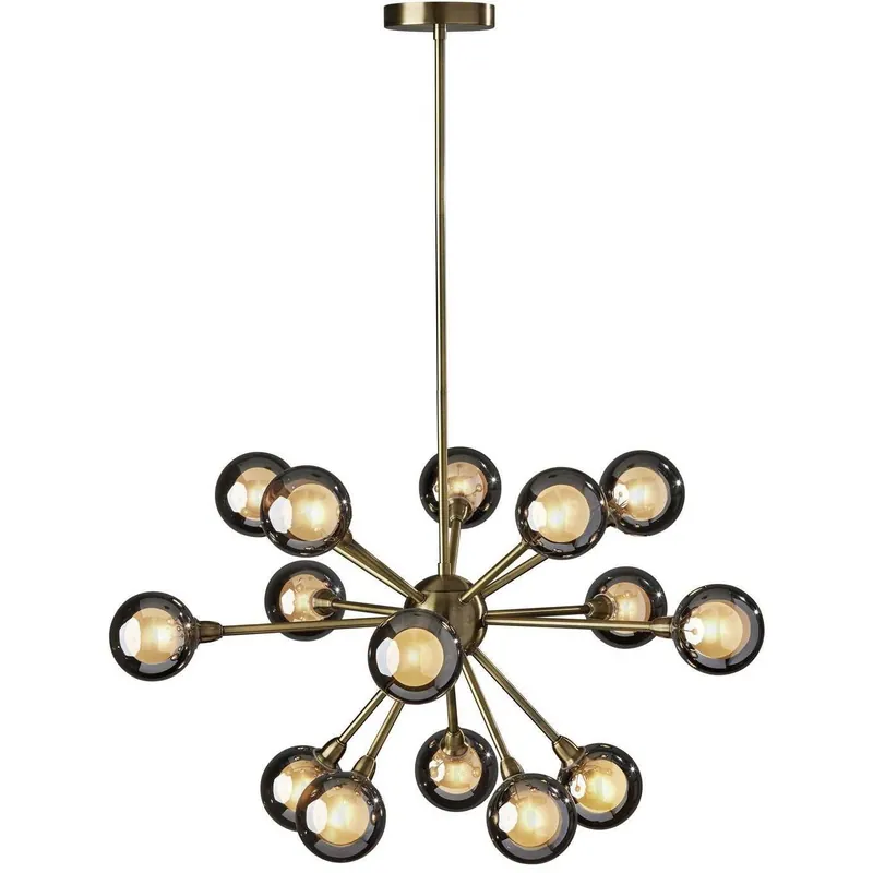 Starling LED 28 inch Antique Brass Chandelier Ceiling Light Sale