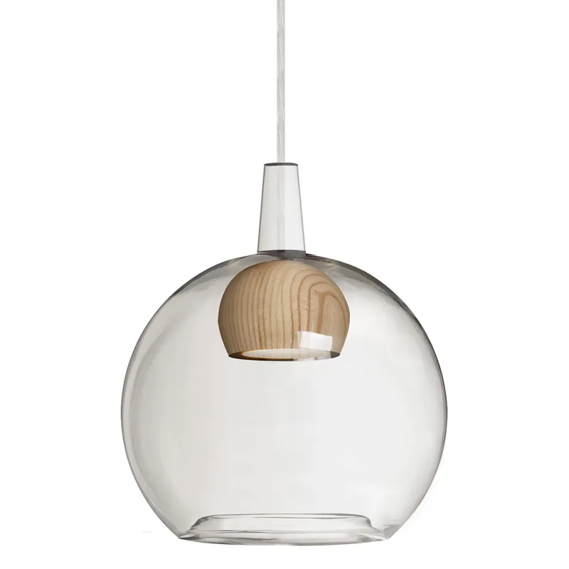 Benji LED Satin Nickel Pendant Ceiling Light Premium