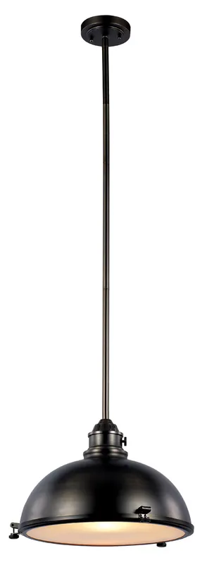 Performance 1 Light 17 inch Weathered Bronze Pendant Ceiling Light Shop Now