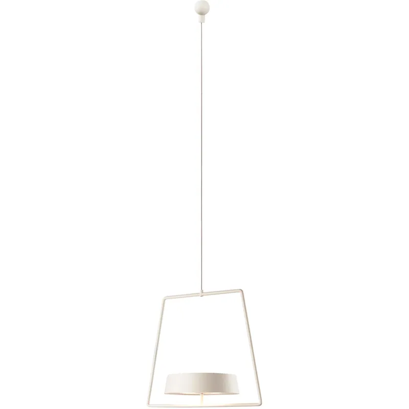 Best Choice Alessandro Volta LED 8 inch White Portable Battery Pendant Ceiling Light