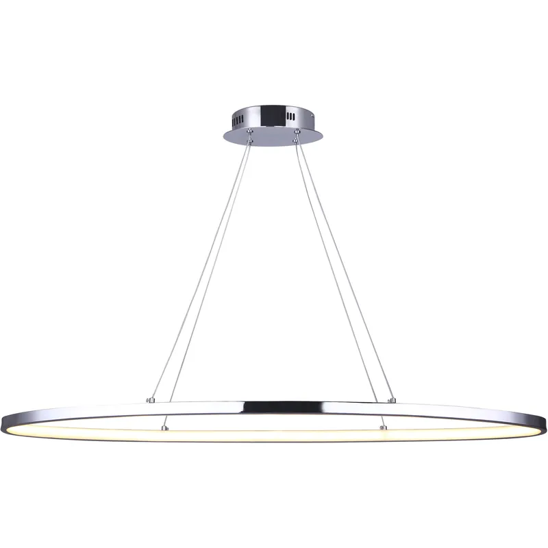 Special Offer Laila LED 37 inch Chrome Chandelier Ceiling Light