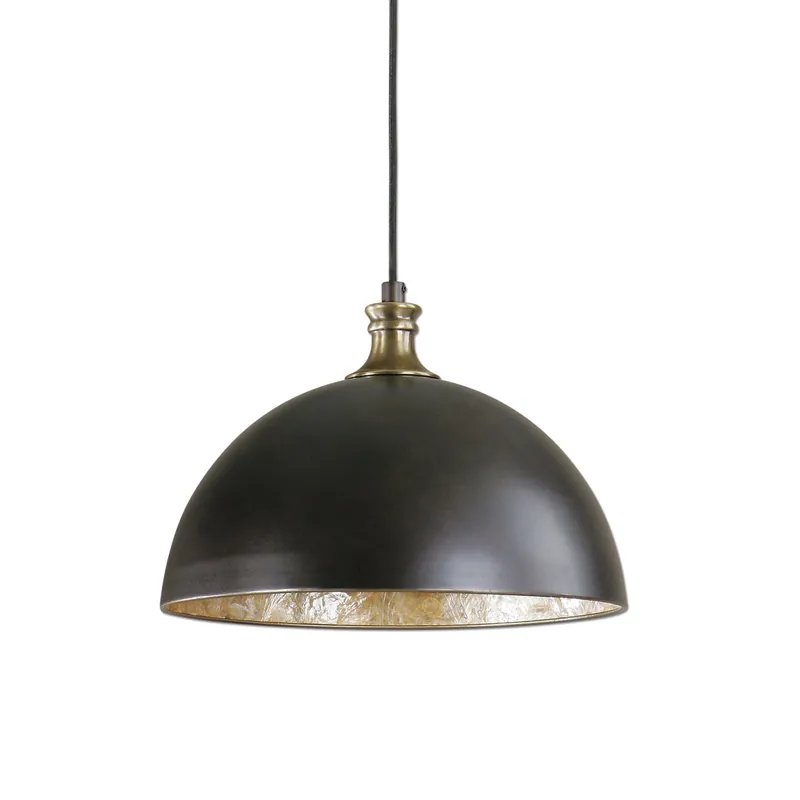 No Minimum Order Avellino 1 Light 15.75 inch Bronze Pendant Ceiling Light