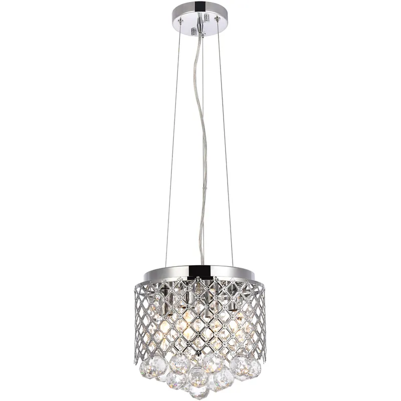 Tully 4 Light 10 inch Chrome Pendant Ceiling Light Cheap