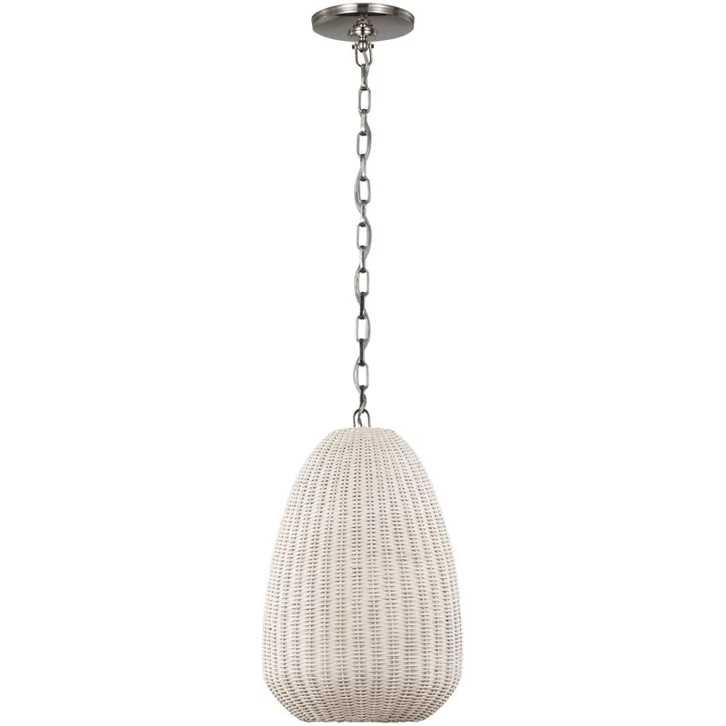 Chapman & Myers Kokomo LED 11.5 inch Polished Nickel Pendant Ceiling Light Limited Time