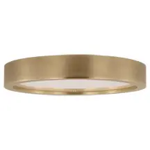 Buy Direct Kelly Wearstler Cerne LED 13 inch Natural Brass Flush Mount Ceiling Light in 120V
