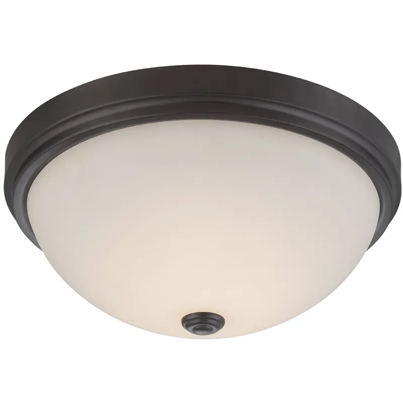 Limited Edition Hopkins LED 15 inch Oil Rubbed Bronze Flushmount Ceiling Light